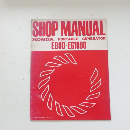Shop manual handbuch honda - shop,